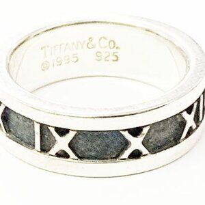 Tiffany & Co Atlas Ring No 7.5 Silver Ring Aa